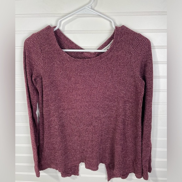 American Eagle Outfitters Tops - American Eagle Maroon Long Sleeve Small Women’s